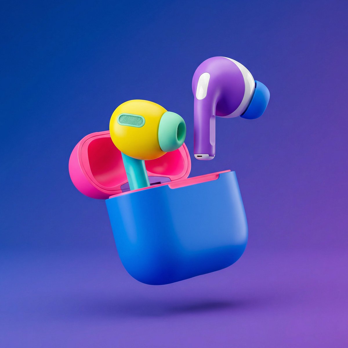 High-End 3D Render of Segmented Object