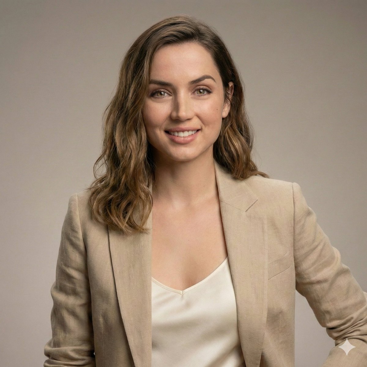 Minimalist Studio Fashion Portrait Prompt 3
