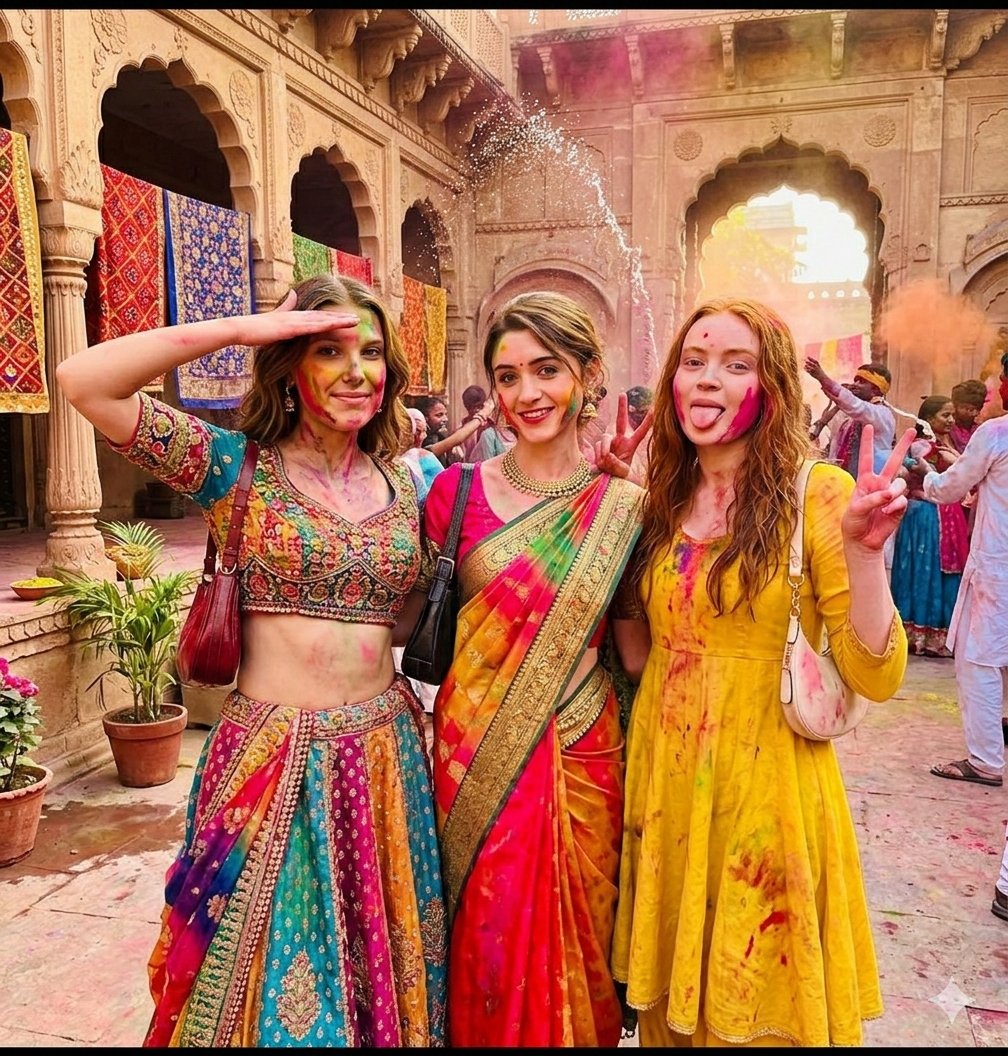 Holi Festival Cinematic Photojournalism