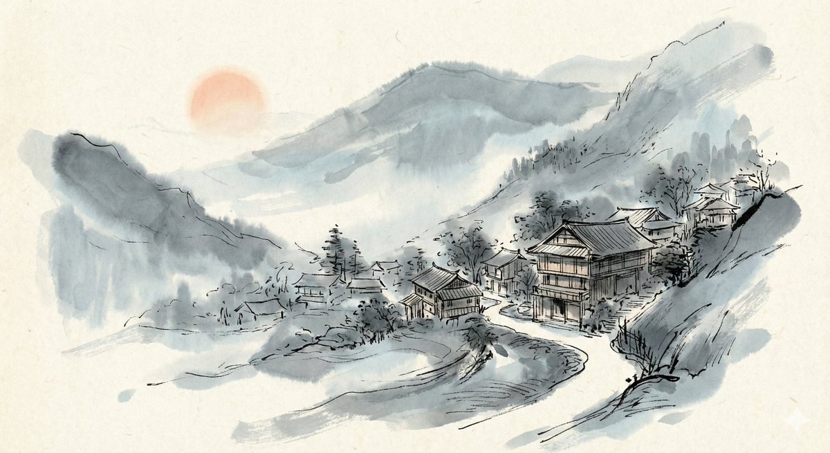 Ink and Wash Illustration Generator 4