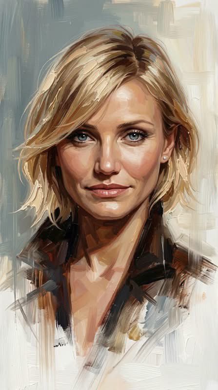 Sophisticated Oil Portrait Painting 2