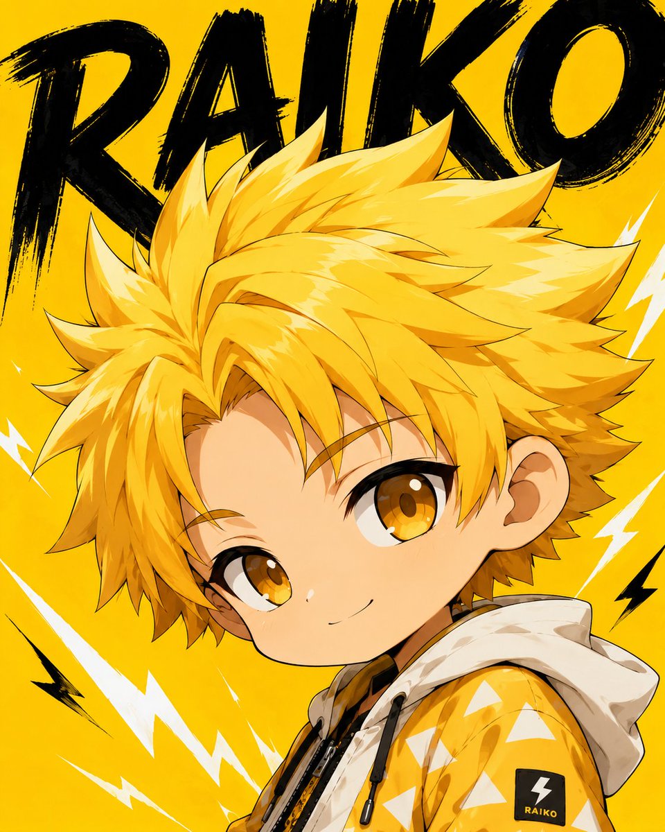 Chibi Anime Poster Illustration 3