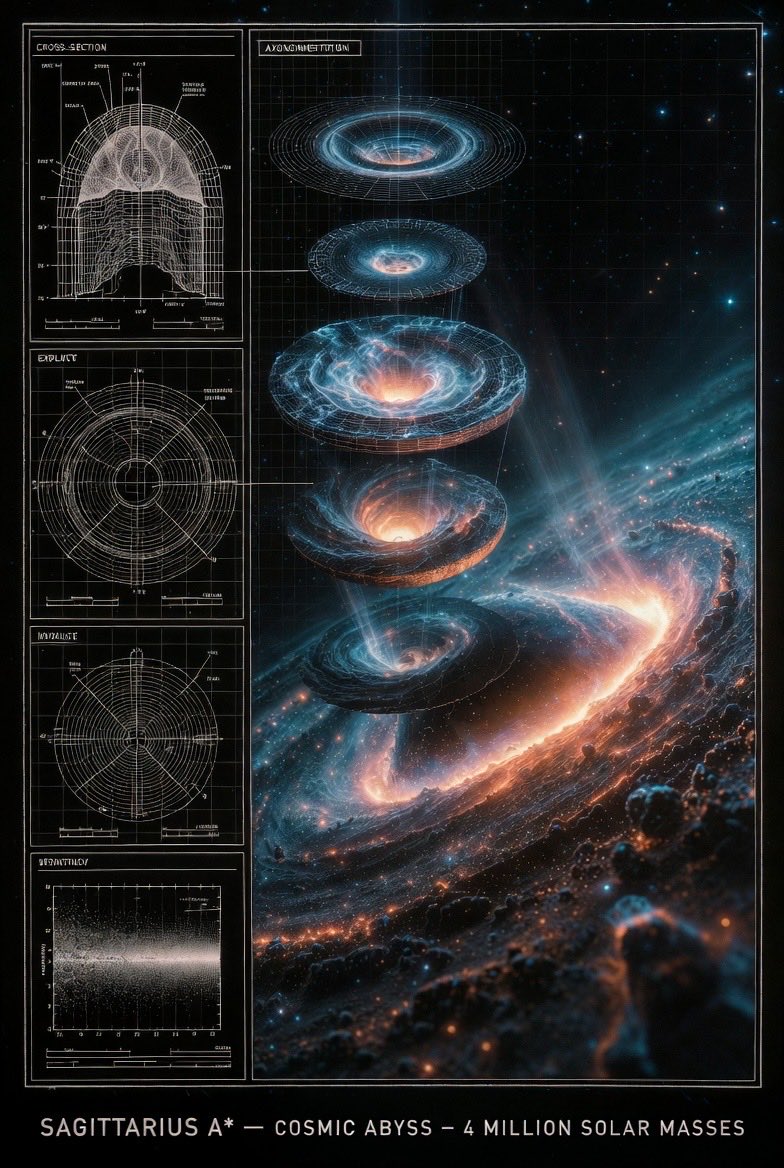 Supermassive Black Hole Museum Presentation Board 2