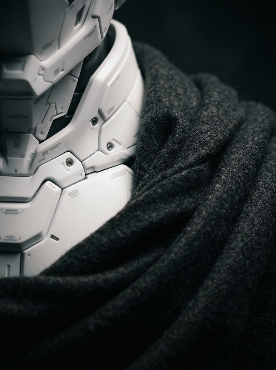 Mecha Suit and Woolen Drapery Macro