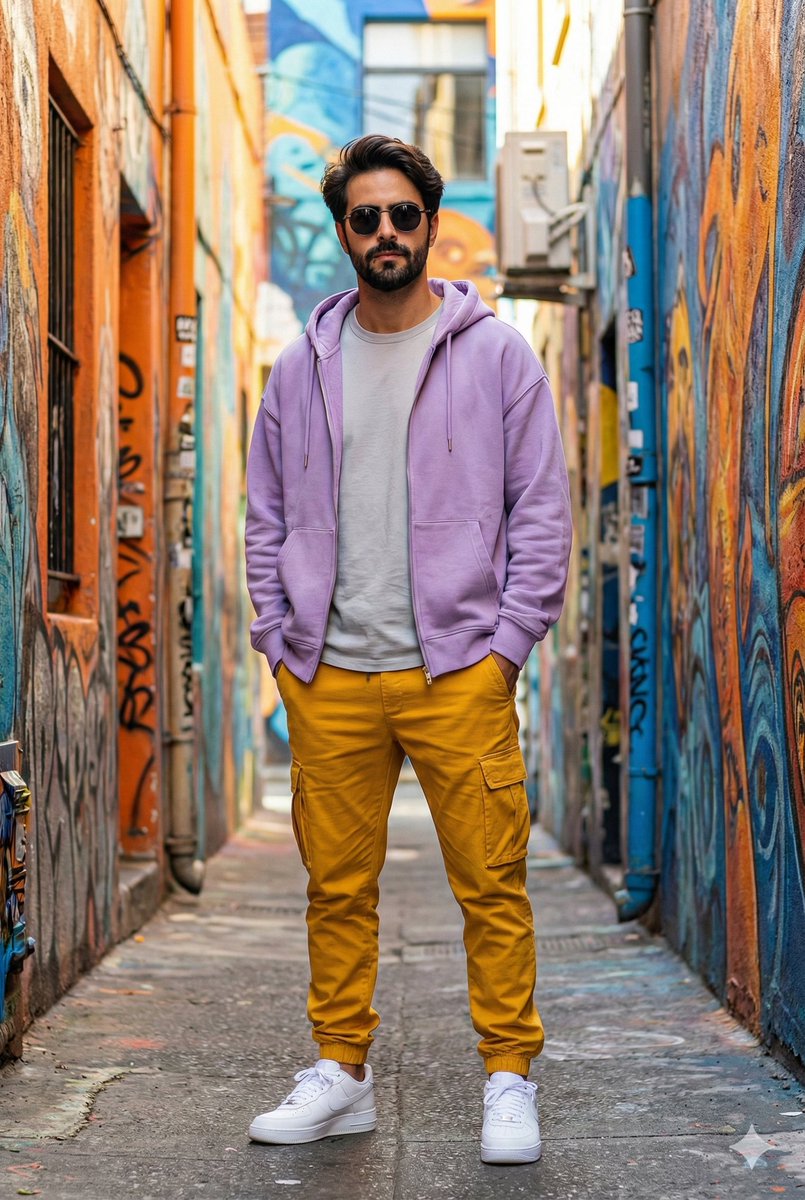 Streetwear Photography in Urban Alleyway