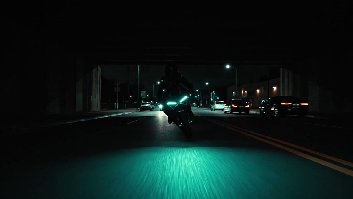 Ducati Rider Night Chase Video