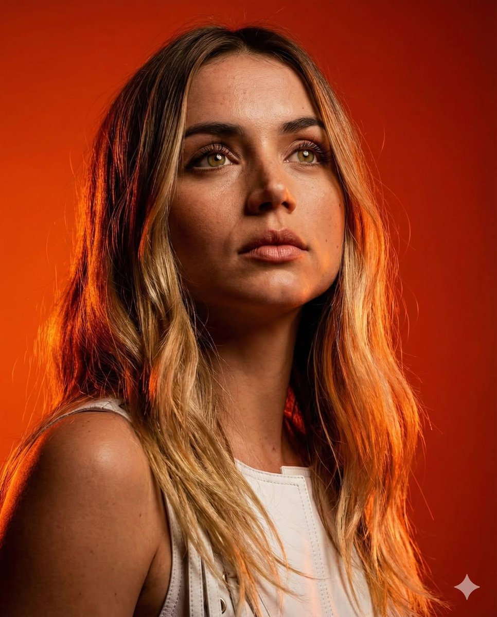 High-Contrast Editorial Portrait with Identity Lock