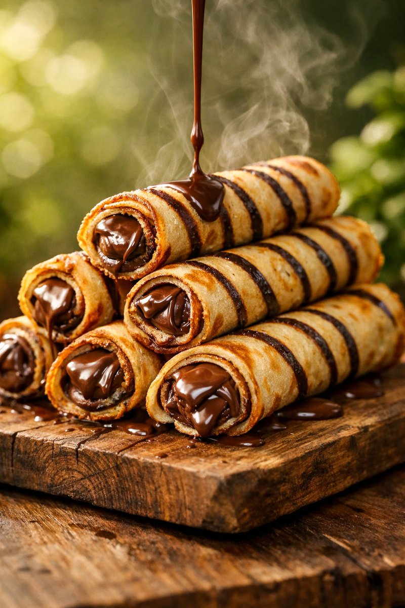 Chocolate Crepe Commercial Render Prompt (Python Class Style) 2