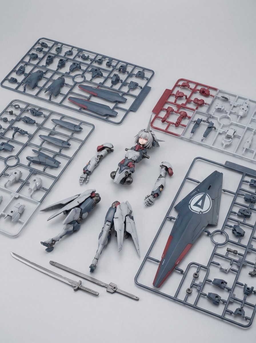 KNIGHT MECHA GIRL Figure Concept 4