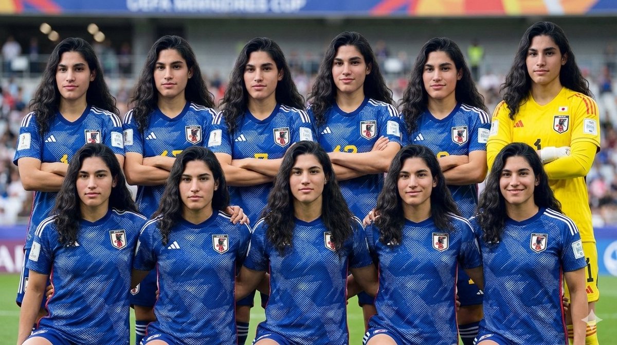 Character as Japan Soccer Representative