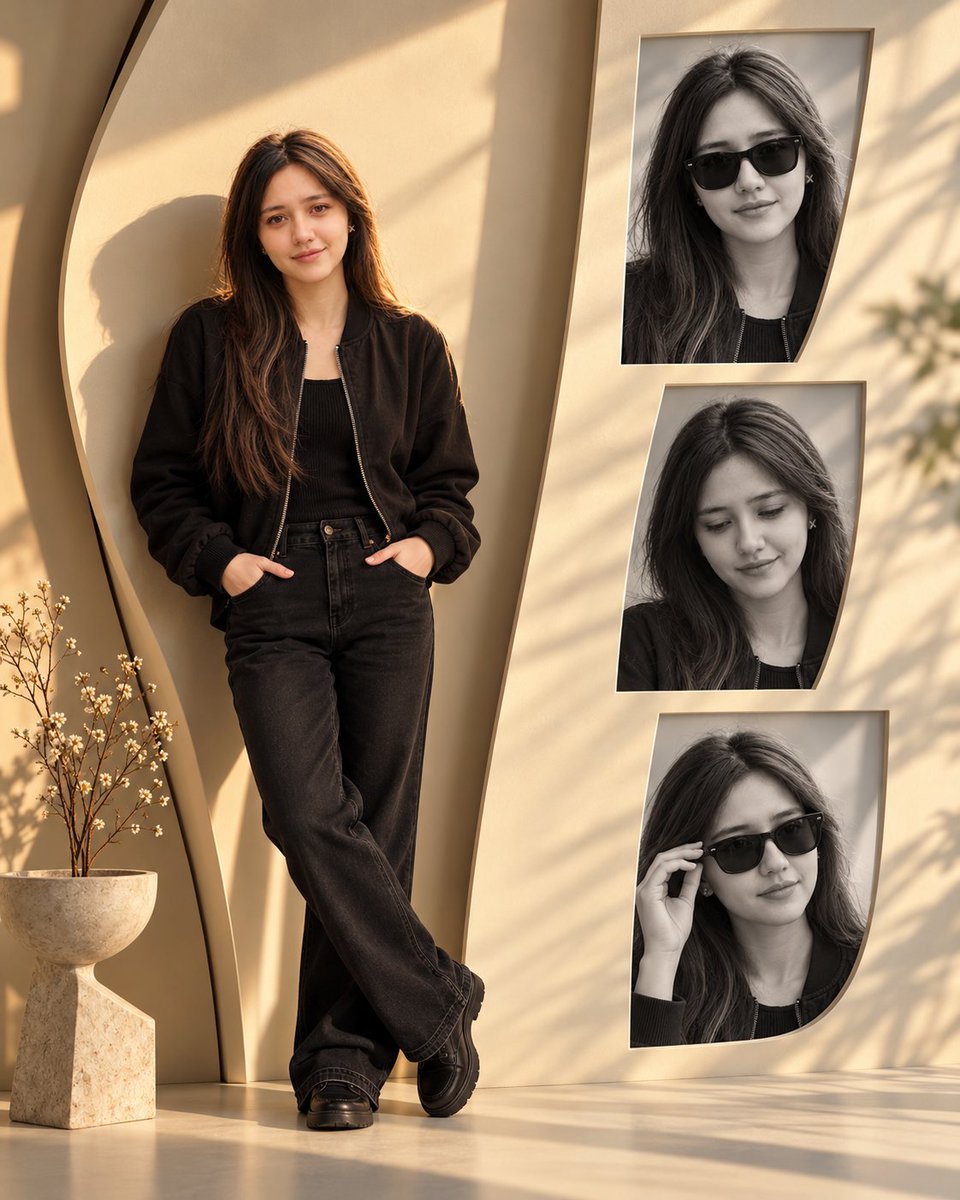 Product Marketing - Premium Ultra-Realistic Fashion Portrait Collage