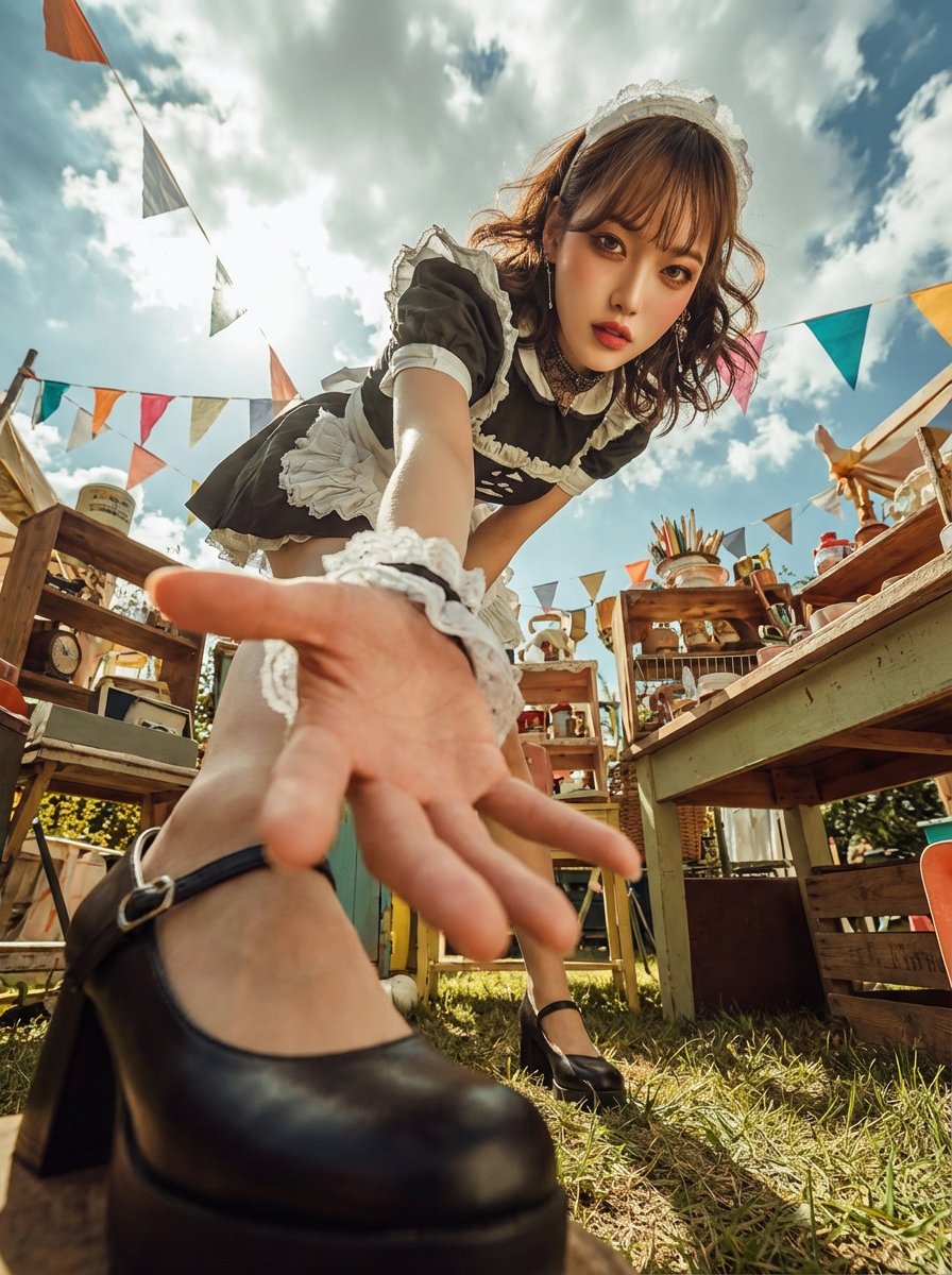 Dramatic Ultra Wide-Angle Photo Transformation Prompt 2