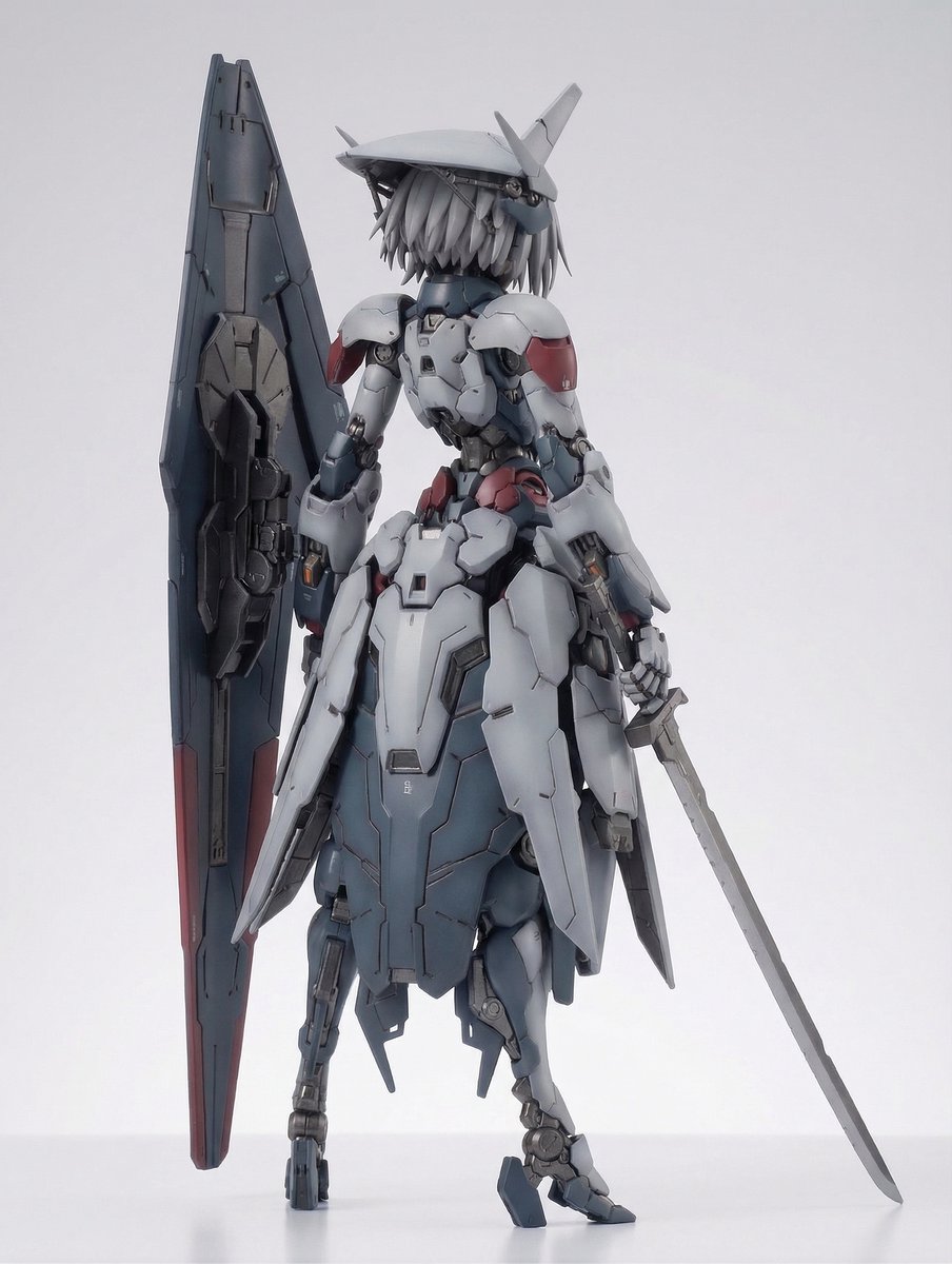 KNIGHT MECHA GIRL Figure Concept 2
