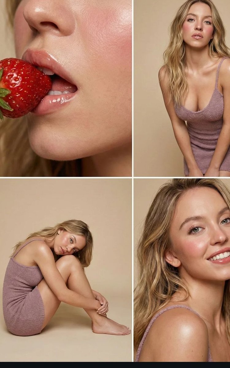 4-Panel Studio Editorial Cinematic Collage Prompt