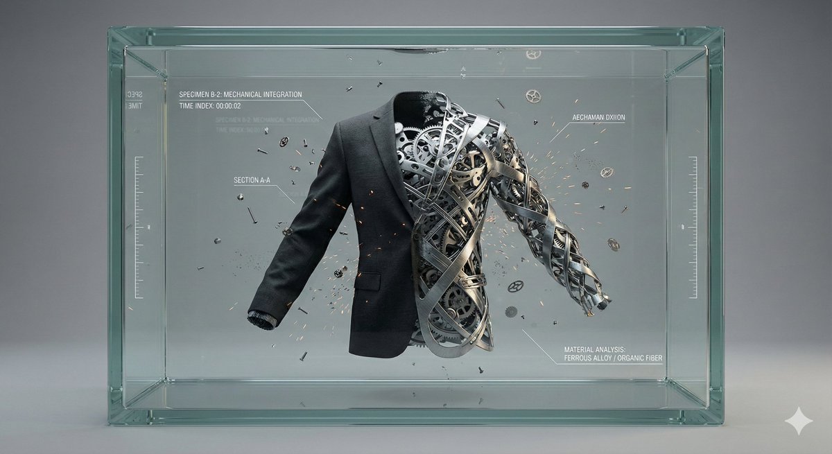 Surreal Abstract Concept Contained in a Display Case 2