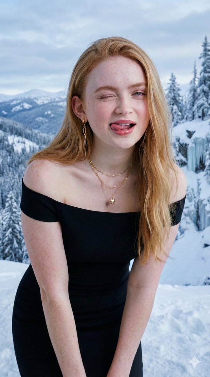 Ultra-Realistic Studio Portrait with Playful Expression 2
