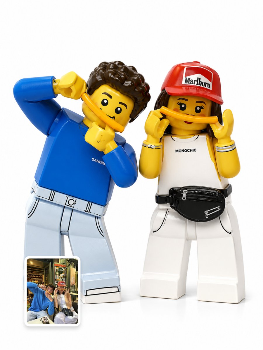 E-commerce Main Image - LEGO Minifigure Transformation 2