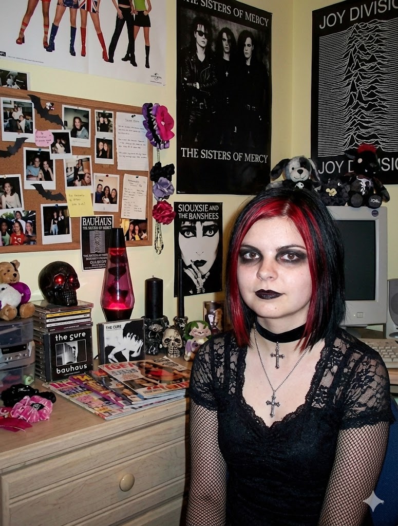 Goth makeover variant of existing photo 2