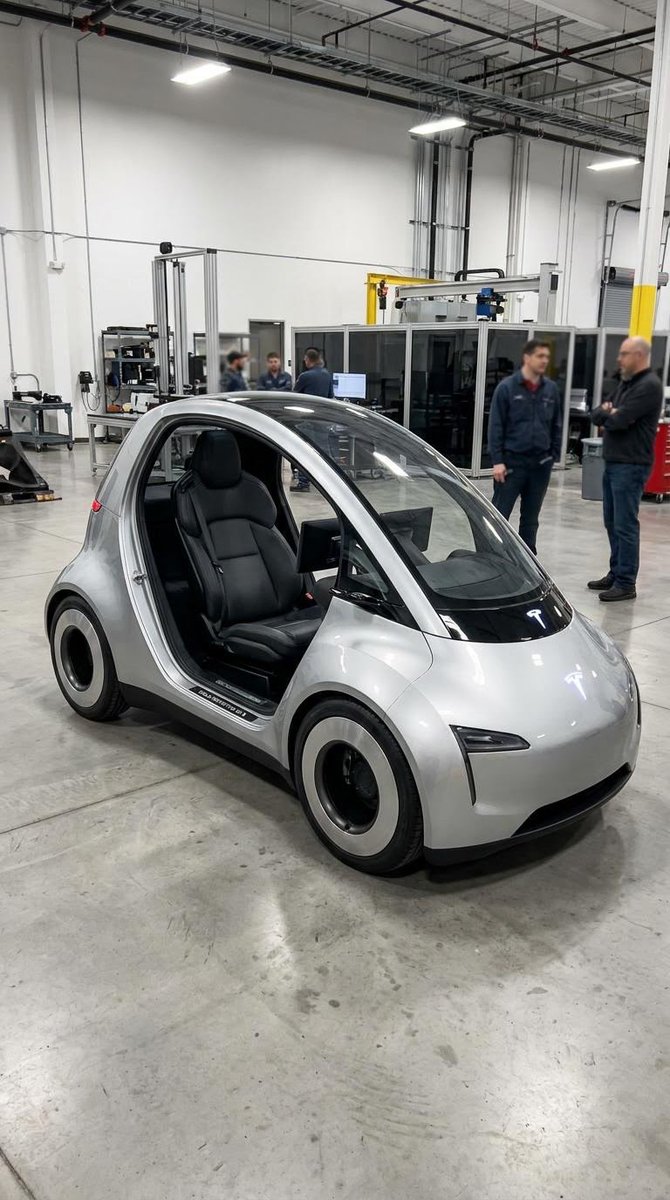 Photorealistic Tesla Autonomous Prototype 3