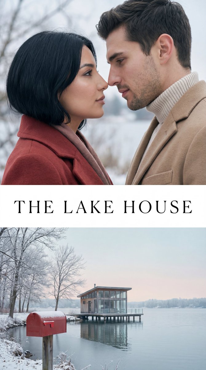 Photorealistic Romantic Movie Poster (The Lake House Style)