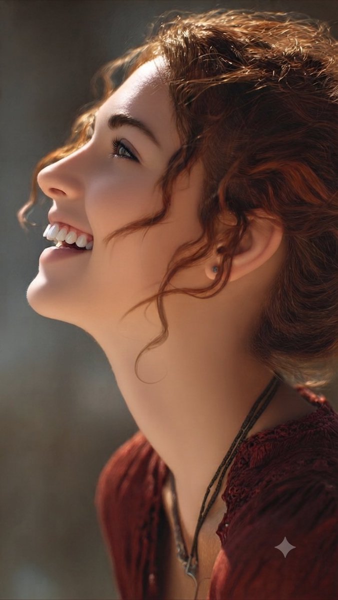 Auburn Hair Outdoor Portrait 2