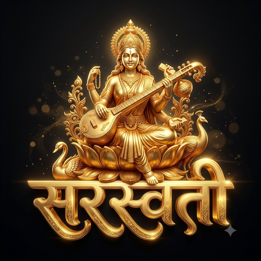 Social Media Post - Golden Goddess Mahalakshmi Image 3