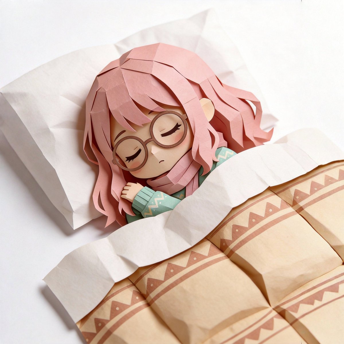 Image-to-SD Papercraft Conversion Prompt 2