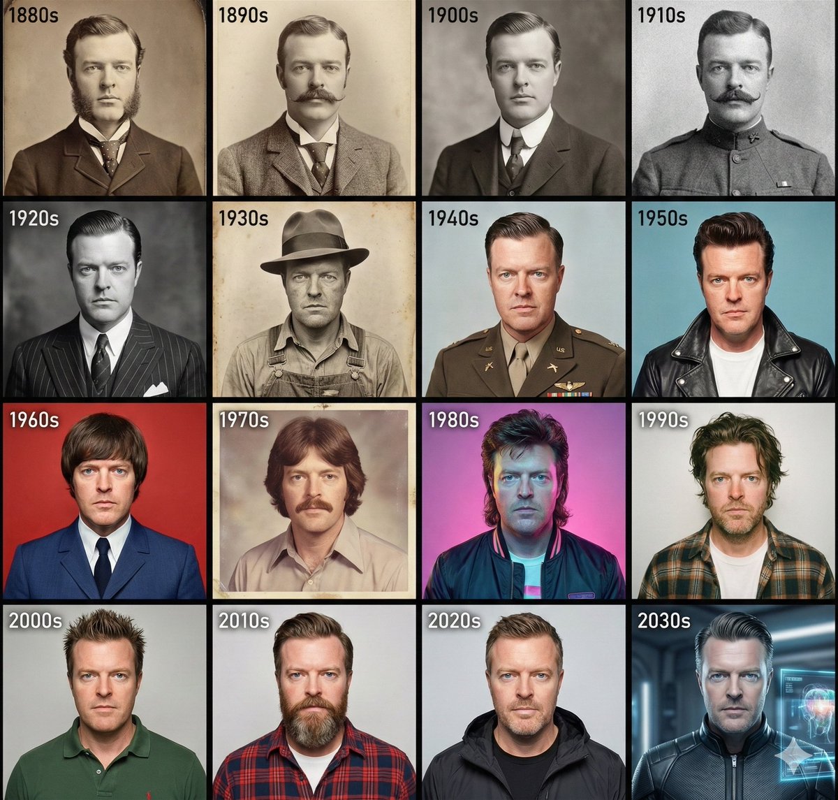 4x4 Time Travel Photo Album