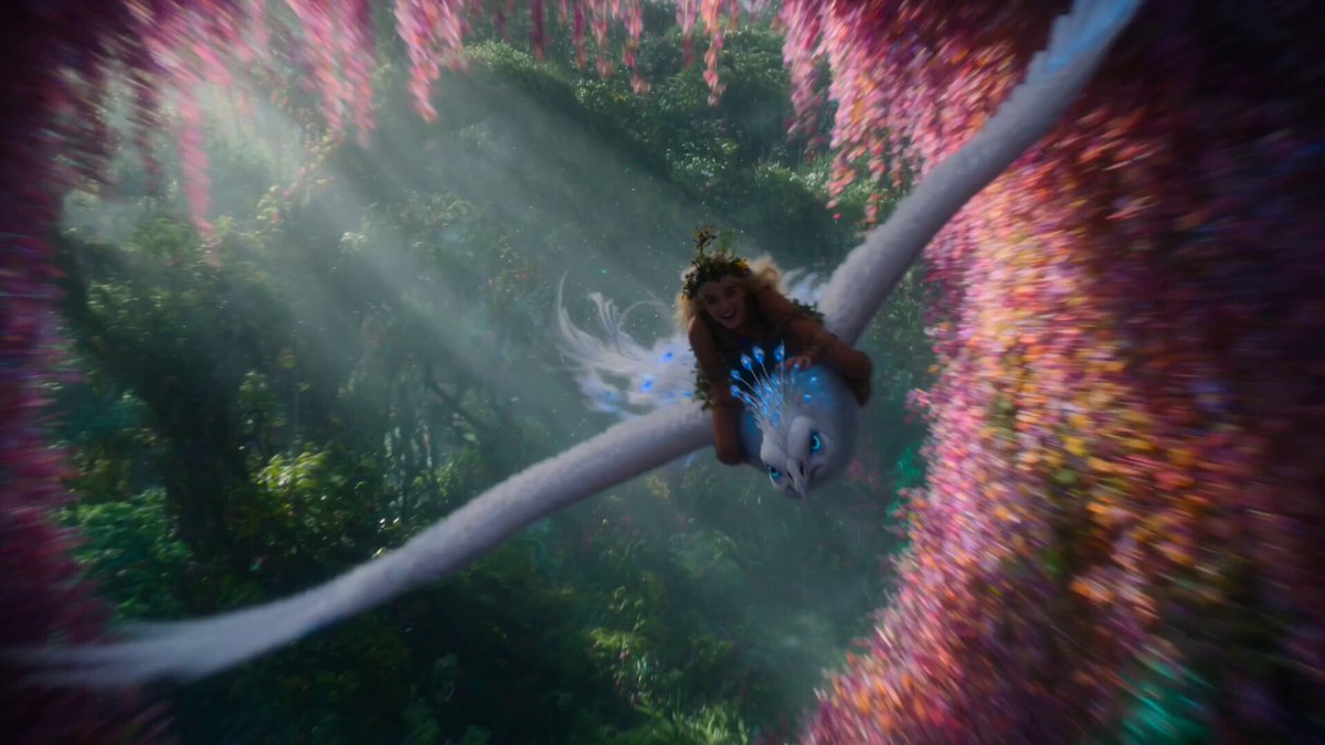 Avatar-like Jungle Flight Scene