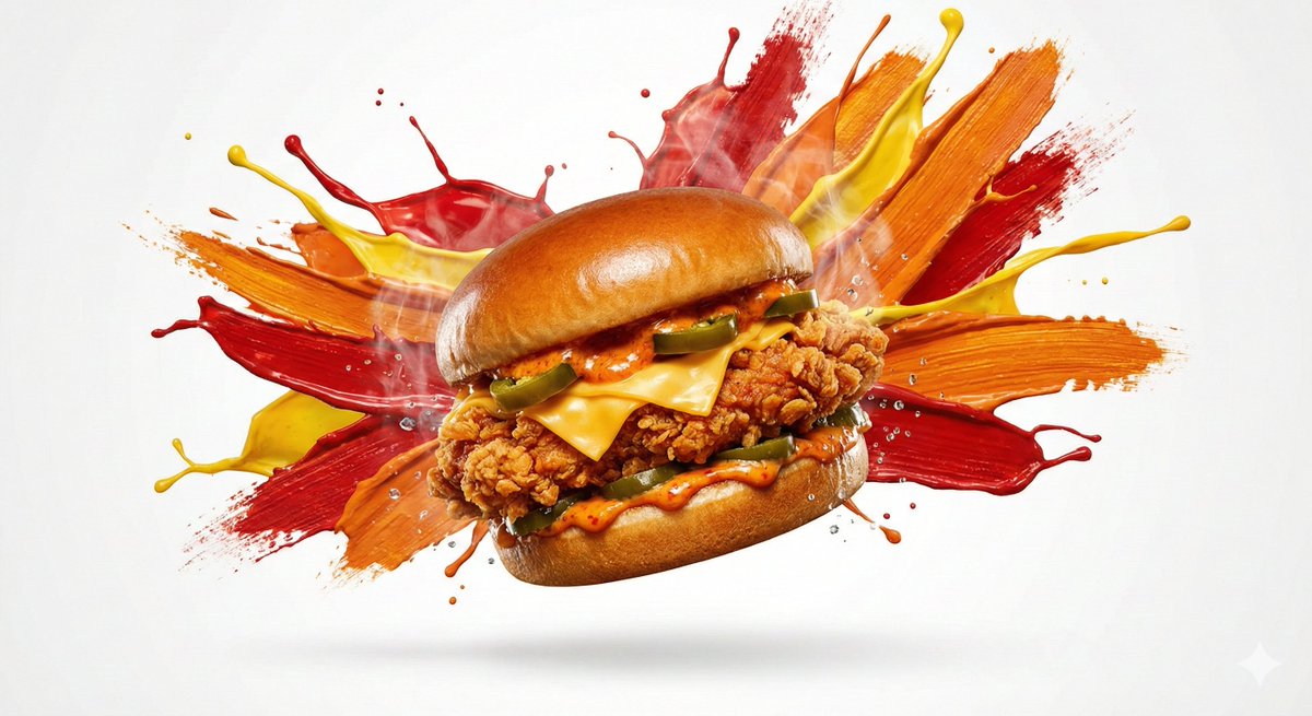 Color Splash Food Advertisement 2