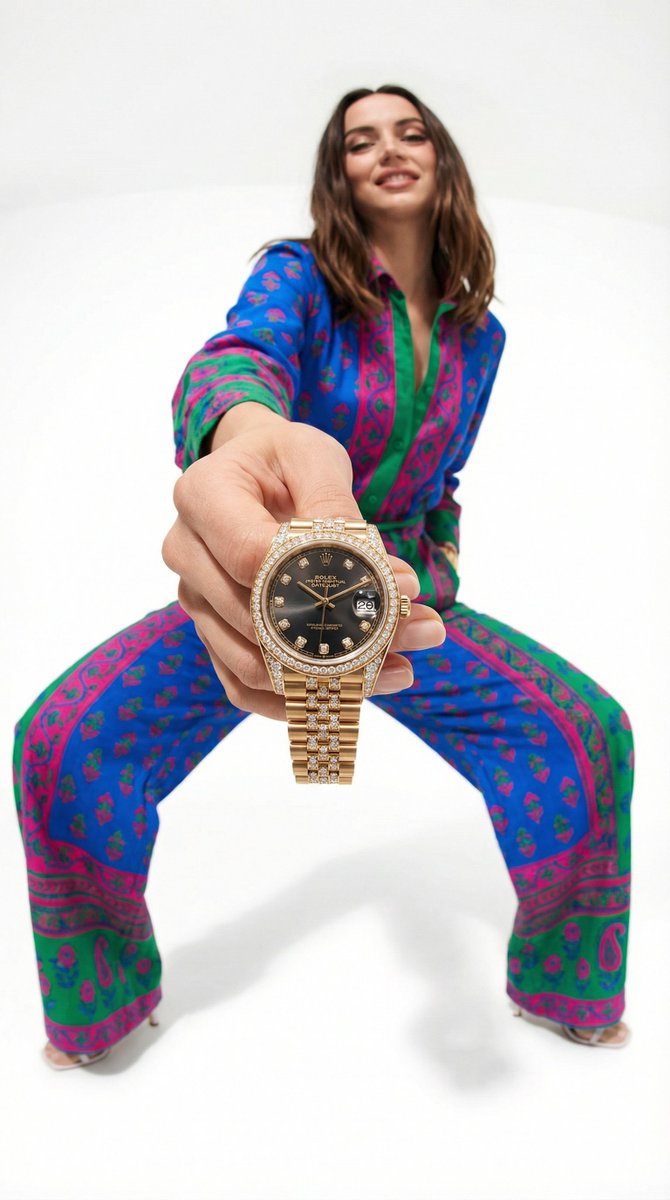 Low-Angle Fashion Campaign Photograph 3