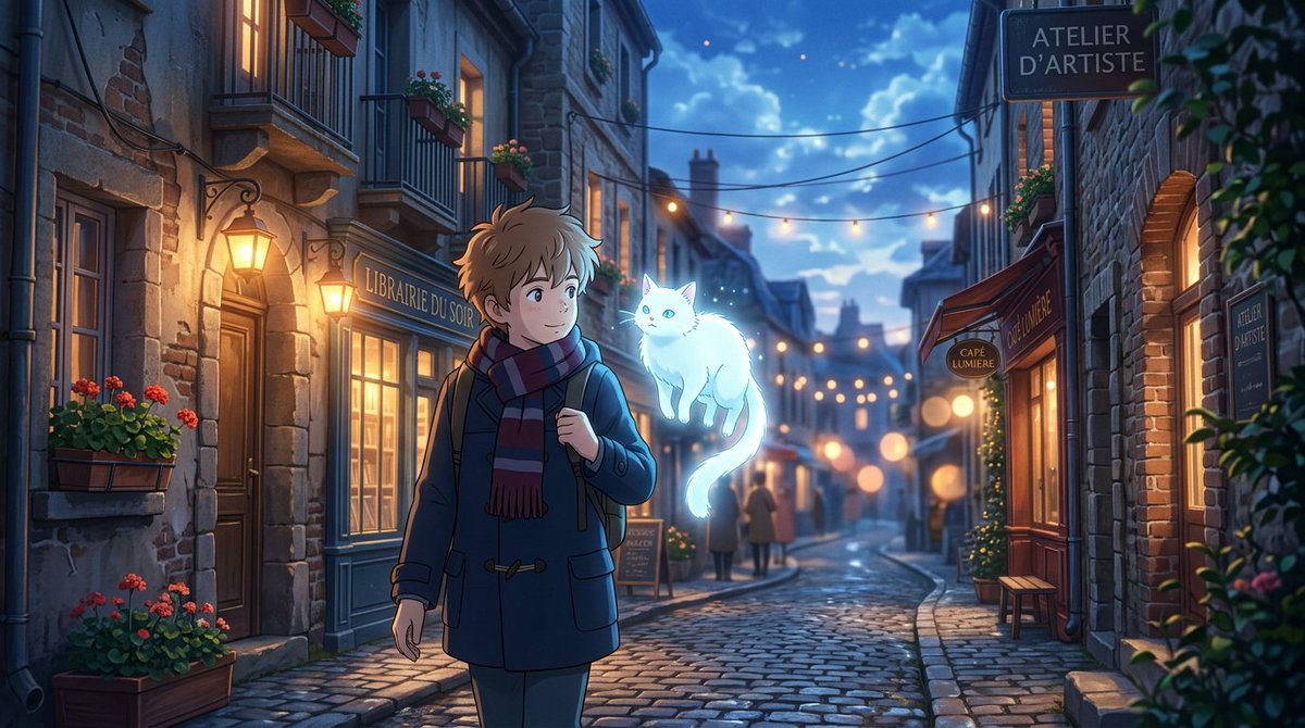 Makoto Shinkai Inspired Anime Cinematic Scene 3