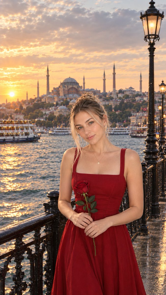 Product Marketing - Istanbul Bosphorus Travel Portrait