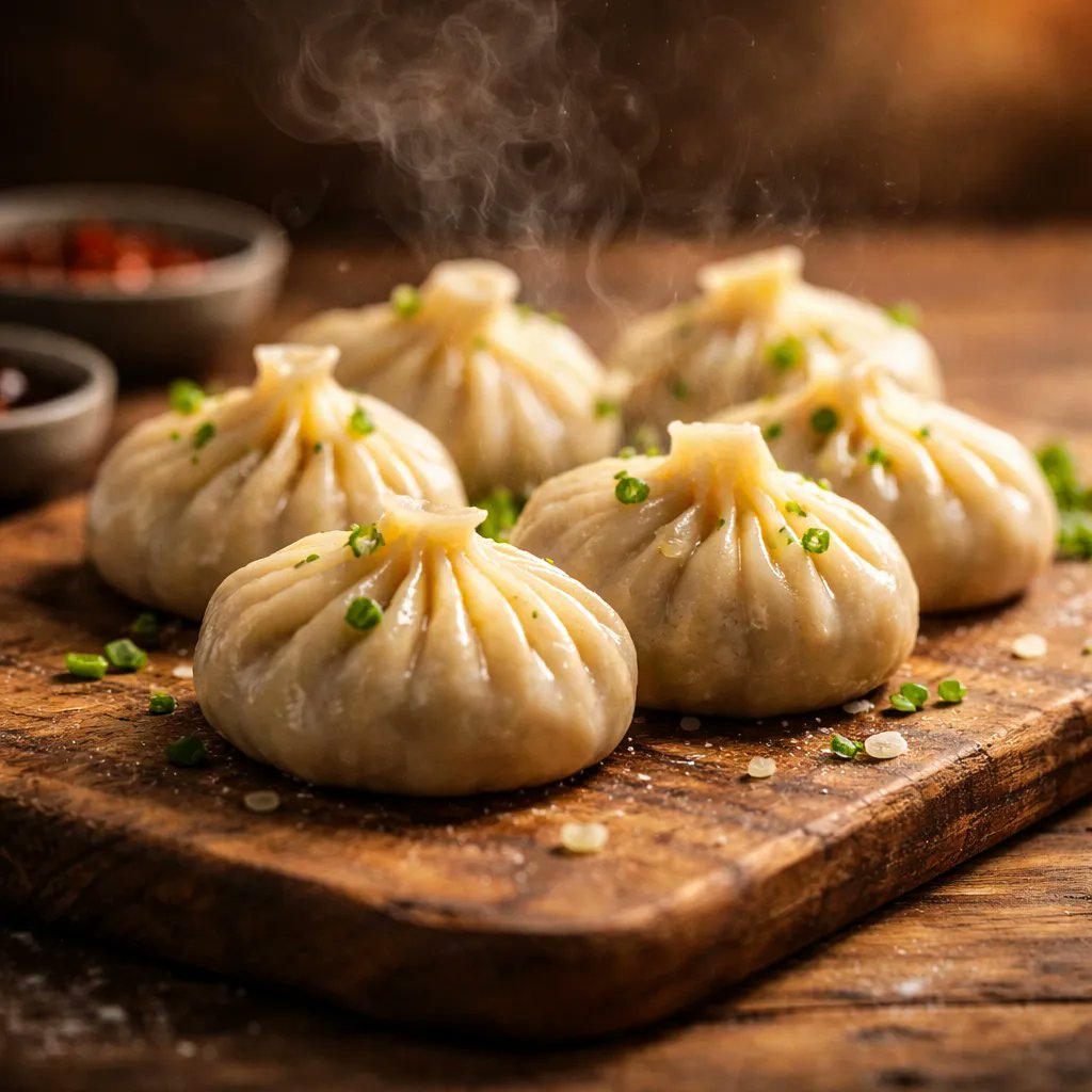 Cinematic Food Photography of Deconstructed Dumplings 2