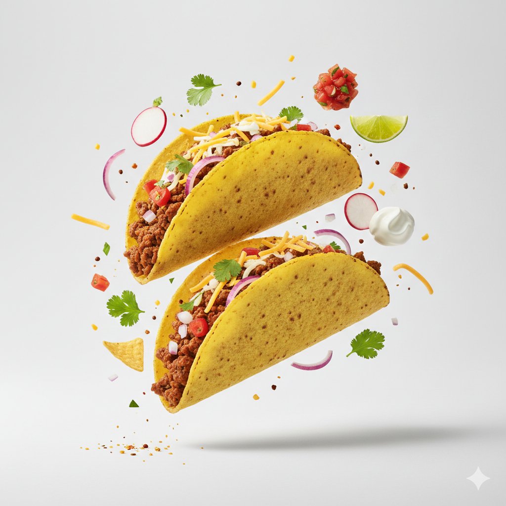 Macro Product Photography for Floating Food 2