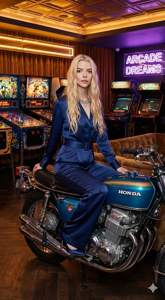 Arcade-Themed Celebrity Photo Shoot Scenarios 4