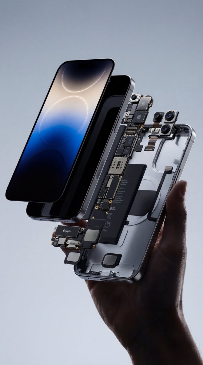 Macro Studio Shots of Apple Watch and iPhone 17 4