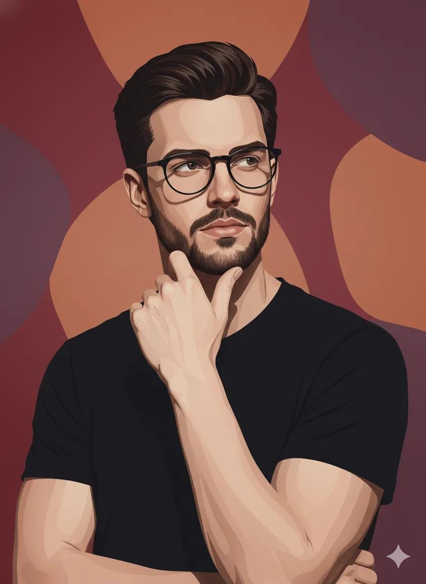 Vector Art Digital Illustration Portrait