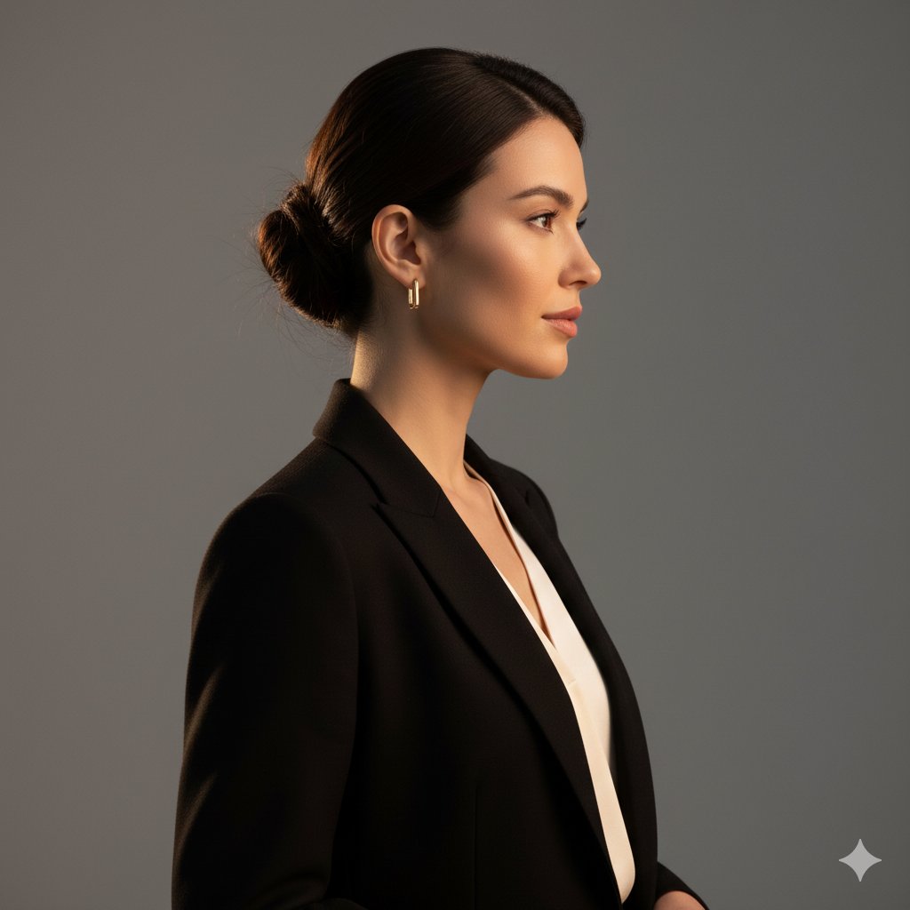 Ultra-Photorealistic Cinematic Side Profile Portrait Prompt