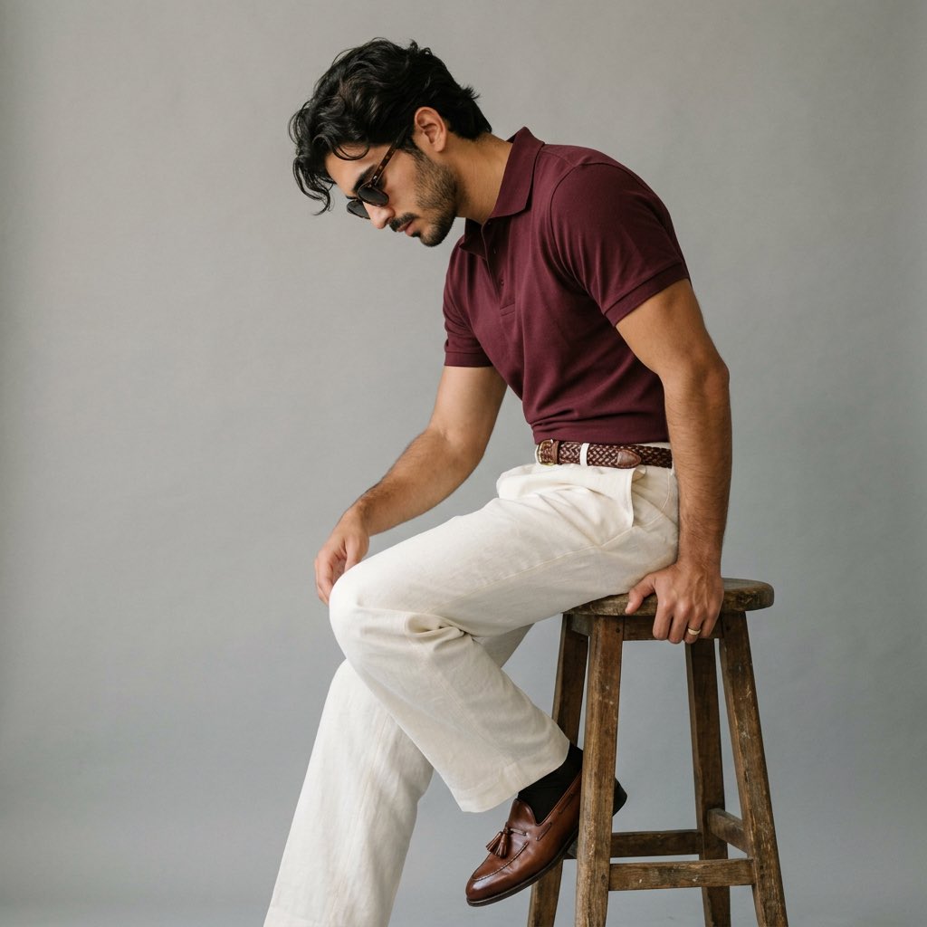 E-commerce Main Image - Editorial Fashion Portrait of a Young Man 2