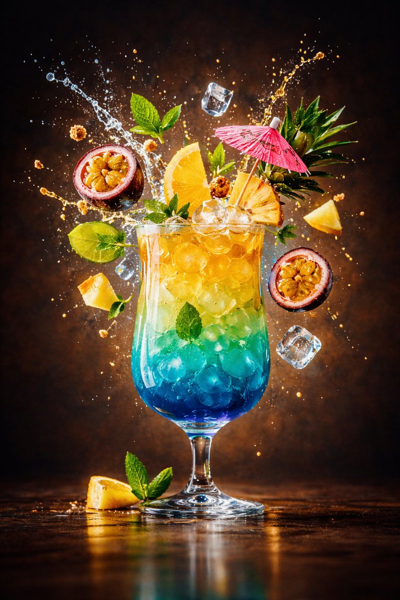 Hyper-realistic Floating Food Photography 2