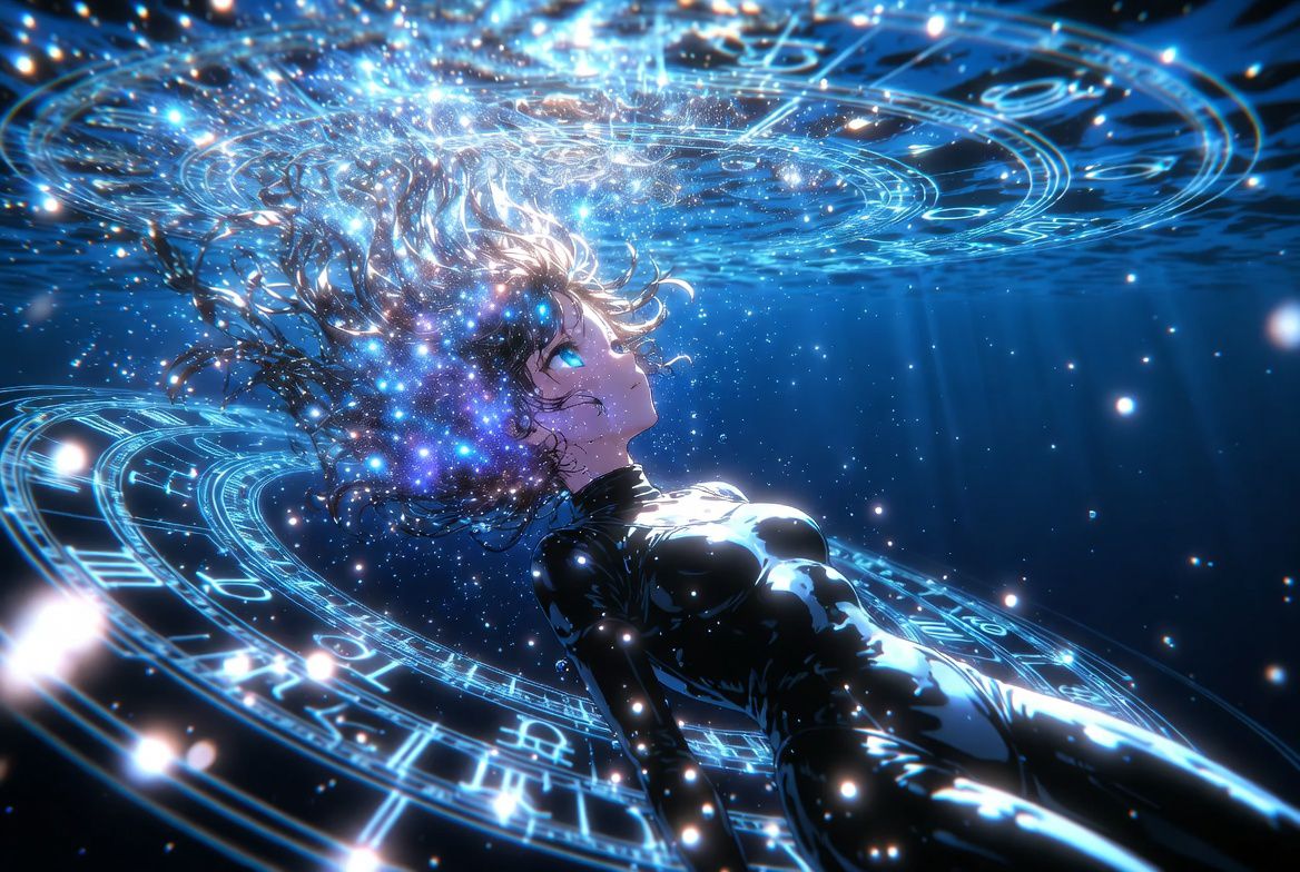 Anime Style AI Image Generation Prompt for Deep Sea Fantasy 2