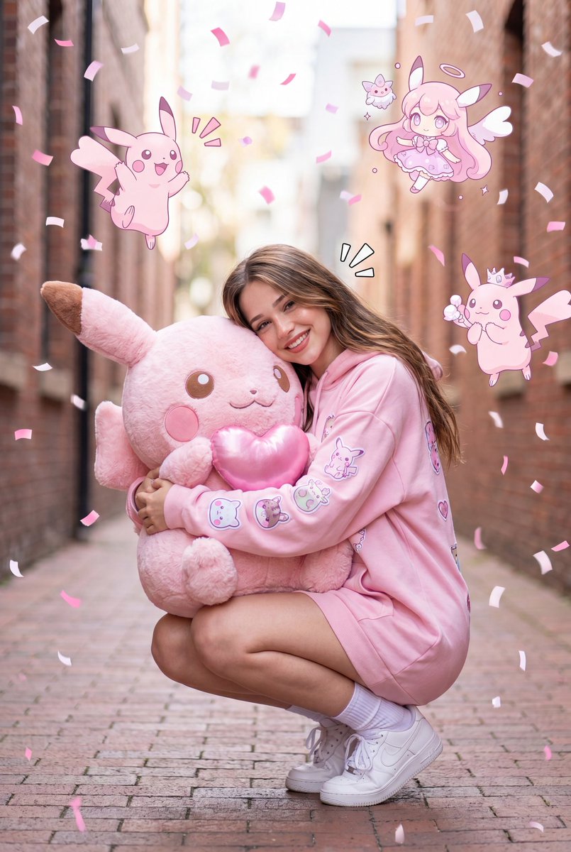 Kawaii Pastel Pikachu Alleyway 2