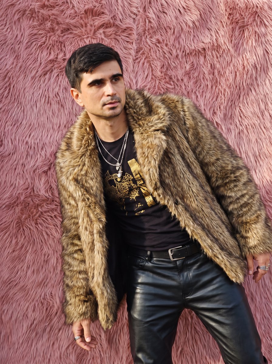 Faux Fur Fashion DSLR Portrait 2