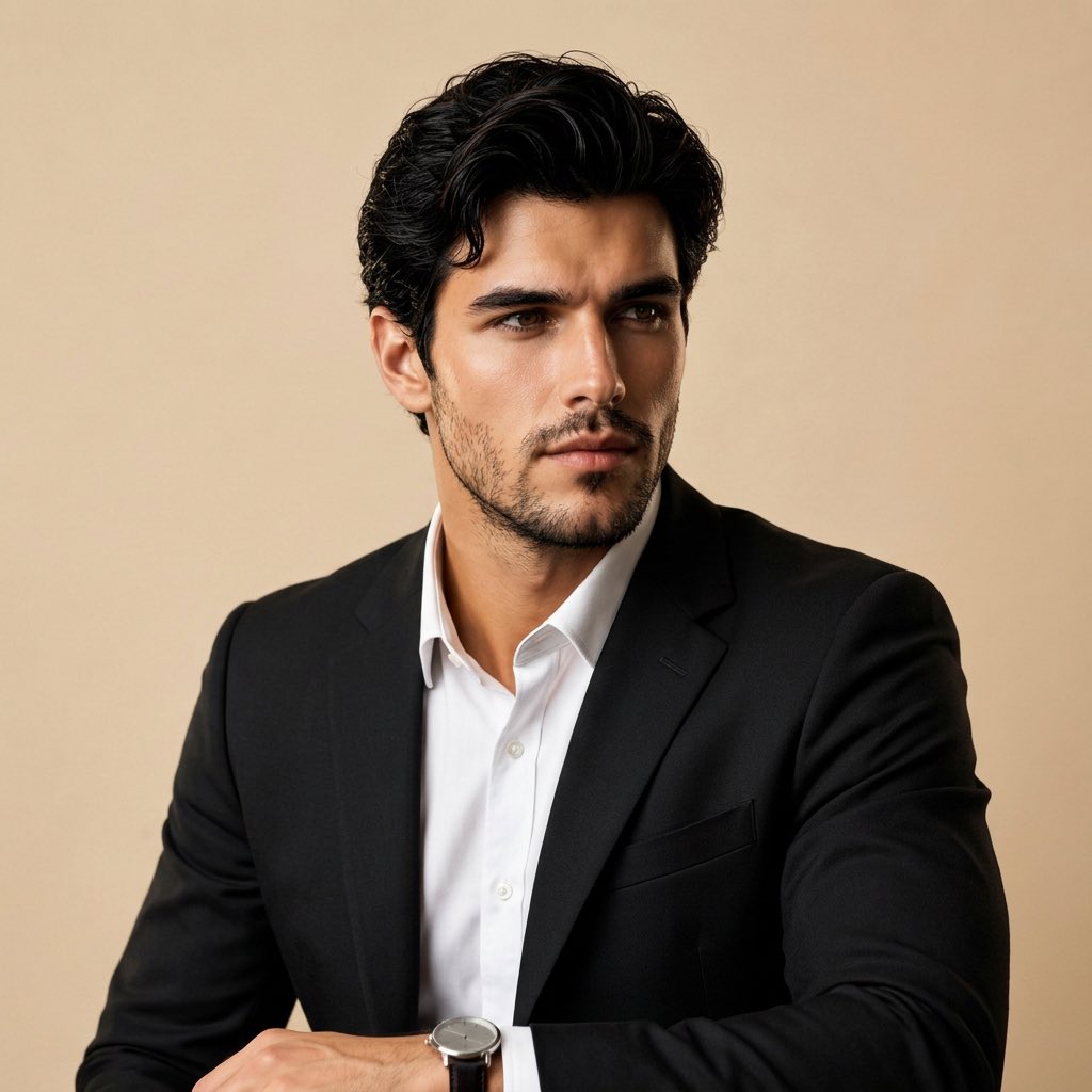 Premium Formal Wear Portrait with Identity Preservation 2