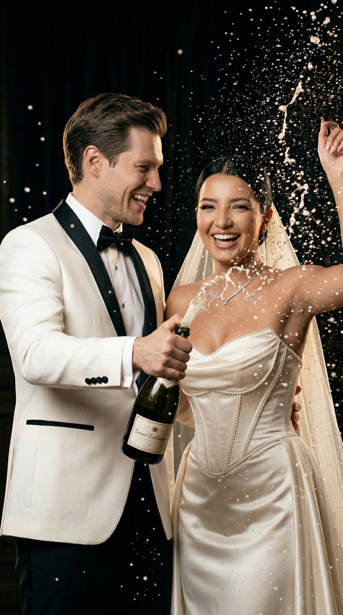 Luxury Champagne Wedding Campaign Image-to-Image Prompt for Nano Banana 2