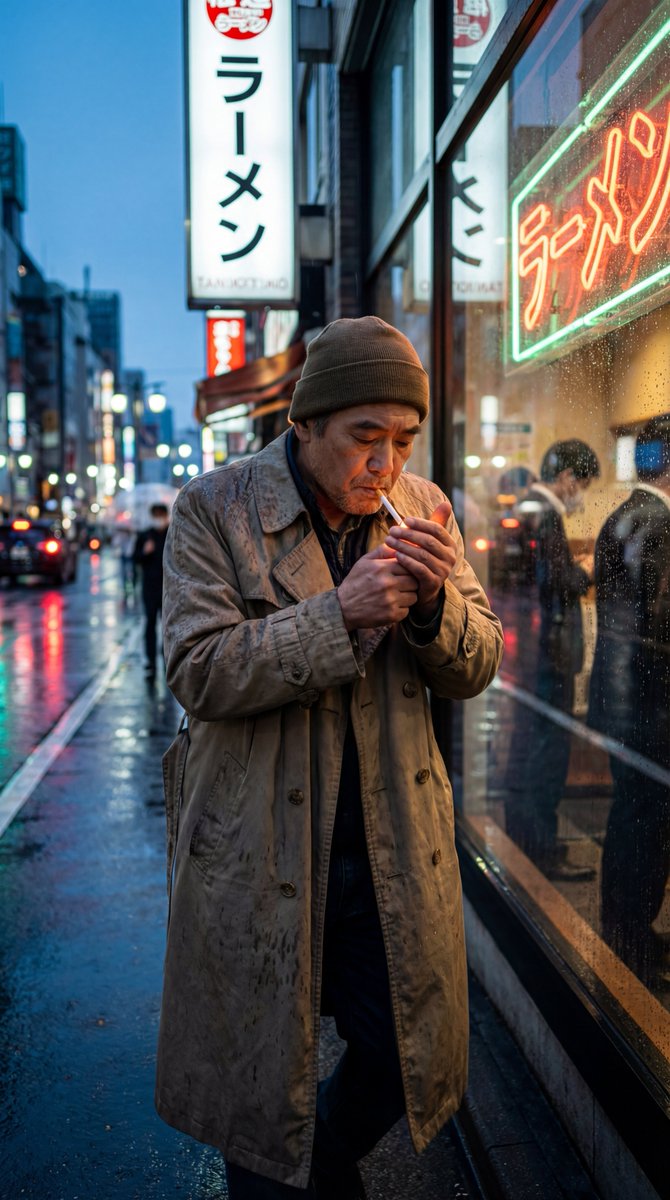 Template for Photoreal Artistic Street Photography