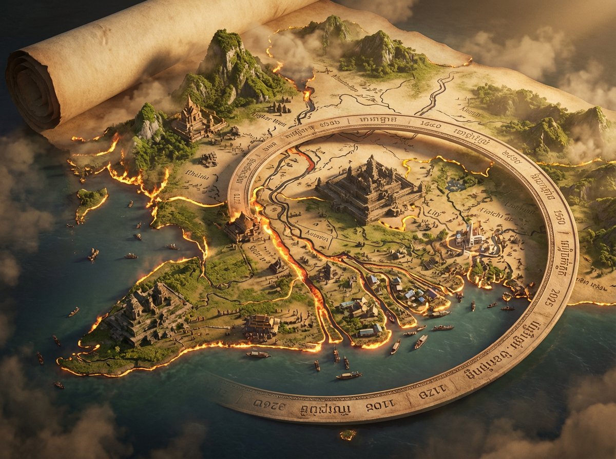 3D Isometric Atlas Scene in Firefly Style 3