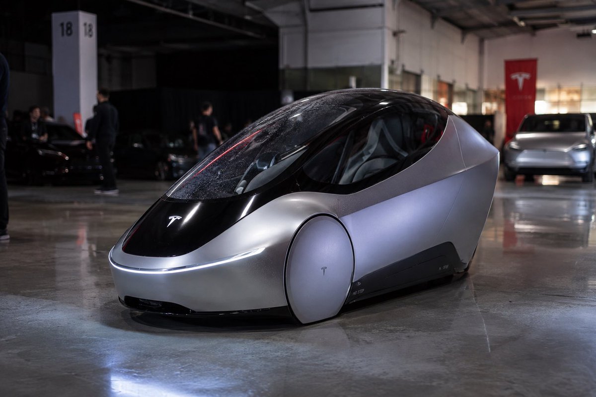 Photorealistic Tesla Autonomous Prototype