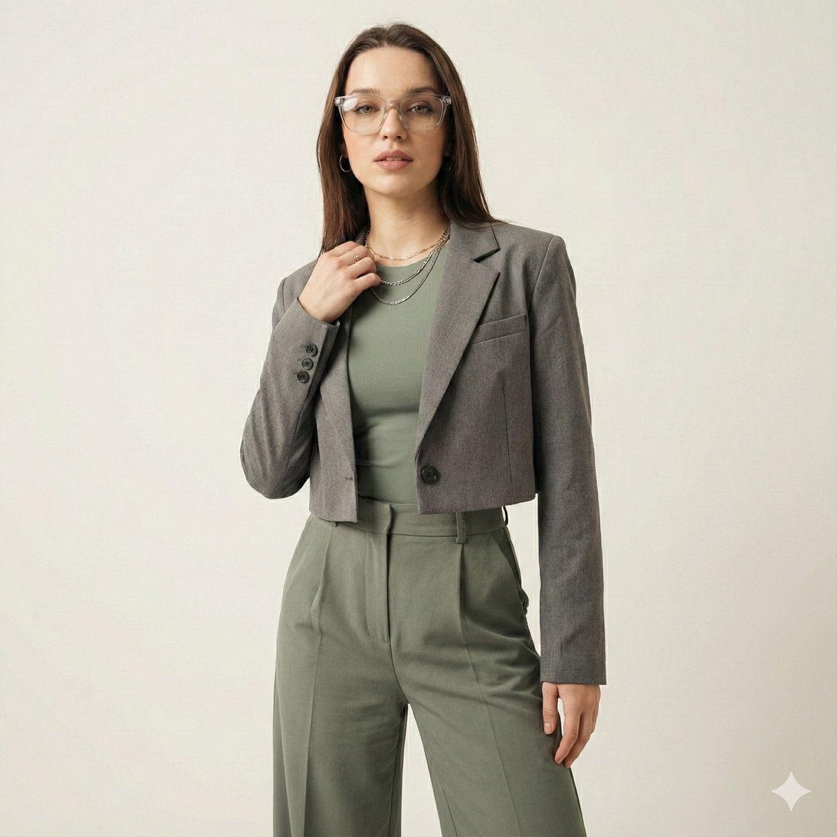 Gen-Z Fashion Editorial Studio Portrait 3